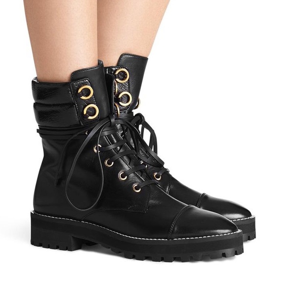 lexy leather combat boot